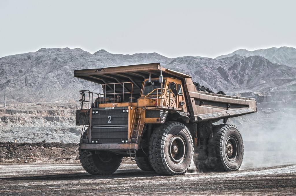 BHP Coal mining truck