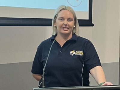 MEU Delegate of the Year Jenna Saunders