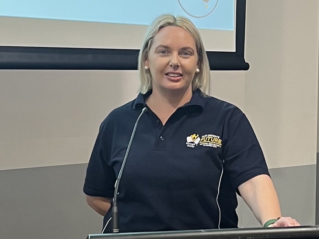 MEU Delegate of the Year Jenna Saunders