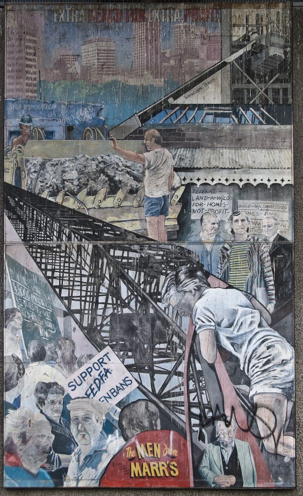 Mural men from Marrs